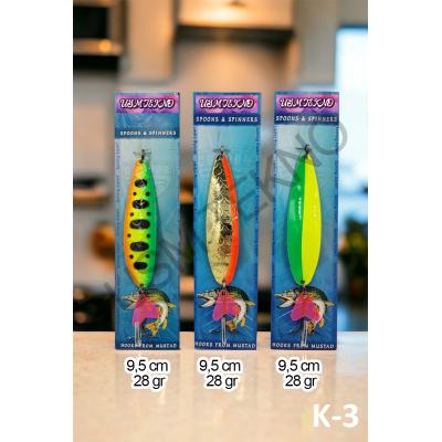 Kaşık 3 Adet Rapala Lures Yapay Yem Turna Kaşığı Turna Levrek Lüfer Alabalık Kaşığı