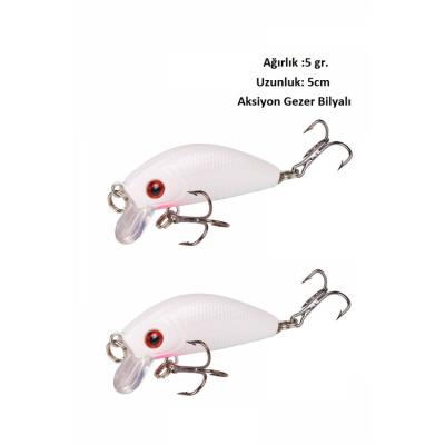 2 Adet 5 Gr Rapala Lures Yapay Suni Yem Jig YemTurna Levrek Alabalık Yemi MaketBalık