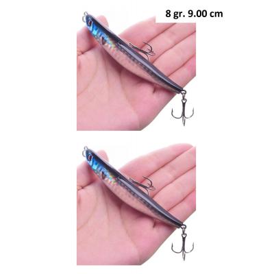 2 Adet 8 Gr Rapala Lures Yapay Yem Suni Yem Maket Balık Sasi Jig Yem Zoka